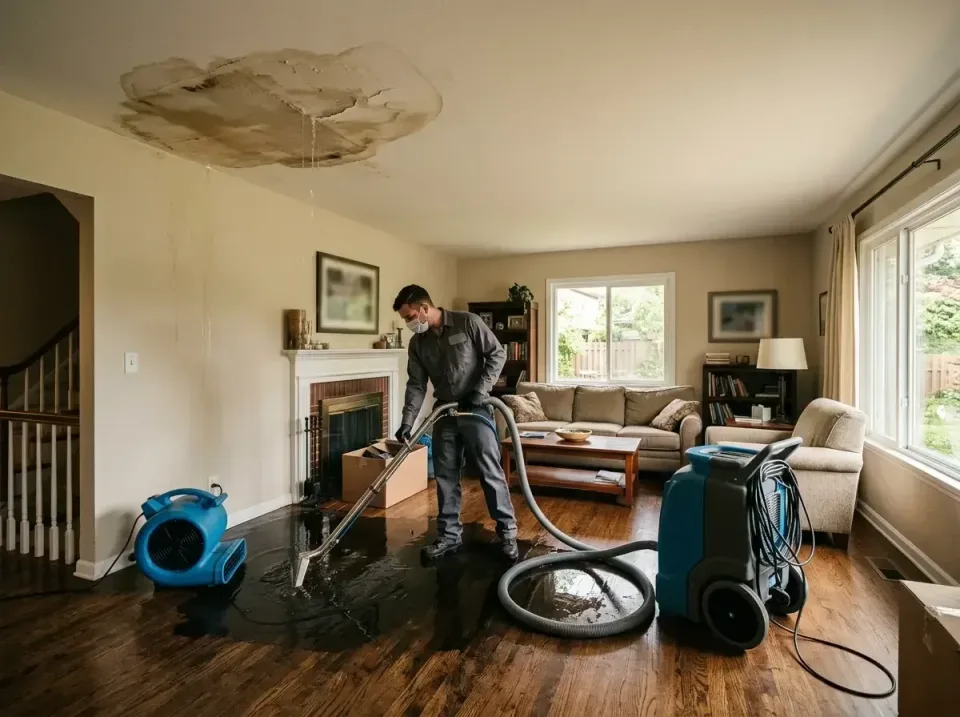 attic-pipe-burst-ceiling-drip-008 — frequently asked questions, Water Damage Restoration & Carpet Care in State College, PA